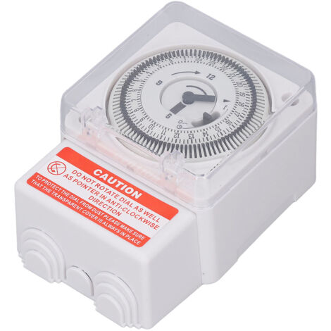 Minuteur Mécanique Industriel 24H AC220V pour Contrôle de Programmation