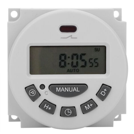 Minuteur Numérique LCD 12V CN101A L701 avec Micro-Ordinateur Électronique