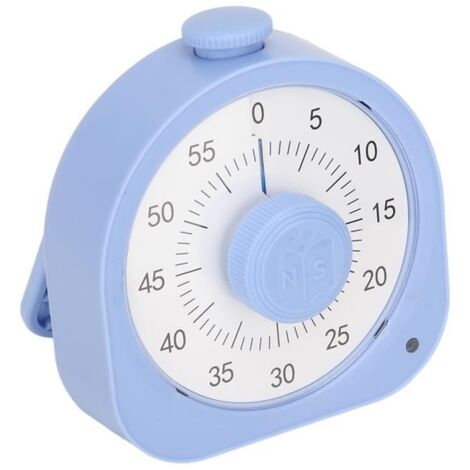 Minuteur visuel - GOTOTOP - 60 minutes - Pour enfants et adultes - Deux modes de rappel - ABS