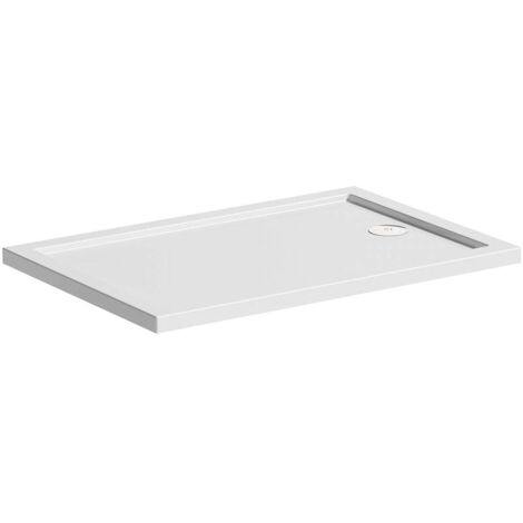 Mira Flight Safe Shower Tray Low Profile Rectangular Stone Waste 1200x800mm