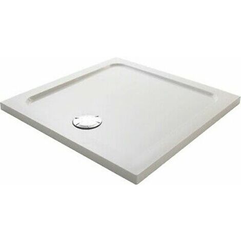 main image of "Mira Flight Shower Tray Low Profile 900 x 900mm Square + Waste"