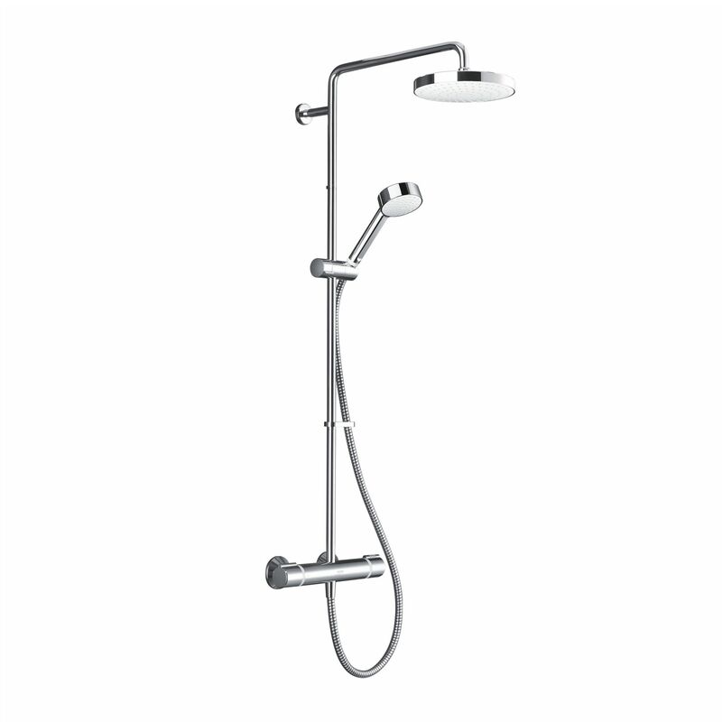 Mira Relate erd Mixer Shower Thermostatic Fixed Head & Handset Chrome 2.1878.002