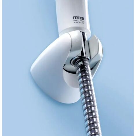 Mira Showers Response RF2 Fixed Shower Head Handset Holder - White 1.0.411.83.1