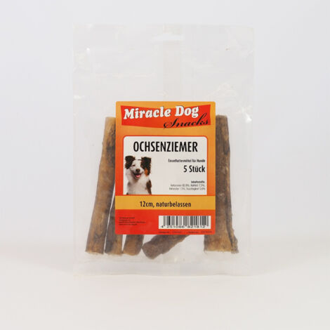 Miracle Dog Ochsenziemer 12 cm 5 Stück