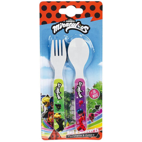 Miraculous Ensemble Couverts Inox (Fourchette, Couteaux)