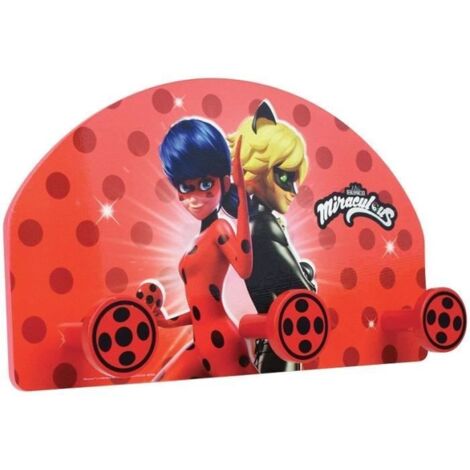 MIRACULOUS FUN HOUSE 713487 MARIENKÄFER-KLEIDERBÜGEL FÜR KINDER H.37 X B.21,5 X T.68 CM