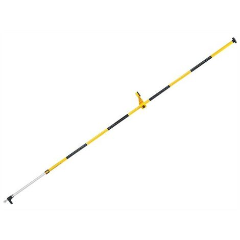 Mire graduée télescopique 3,40 m – Rotation 360° sans changement de hauteur – Compatible avec lasers Dewalt – Précision optimale - DE0882-XJ