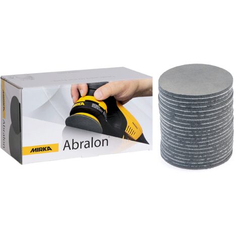 Mirka Abralon J3 Tampone di levigatura 77mm grana 500, 20/pacco, per la levigatura e la lucidatura di vernice, legno, plastica