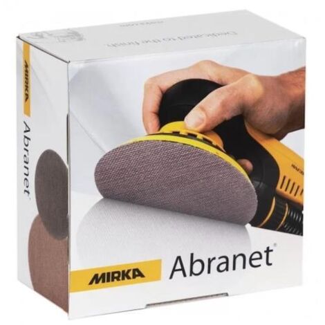 MIRKA ABRANET 125mm Grip P120 Pack 50