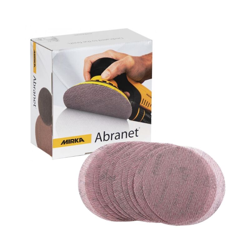 Abranet 150mm Grip Discs 50 pack - P600 - Mirka