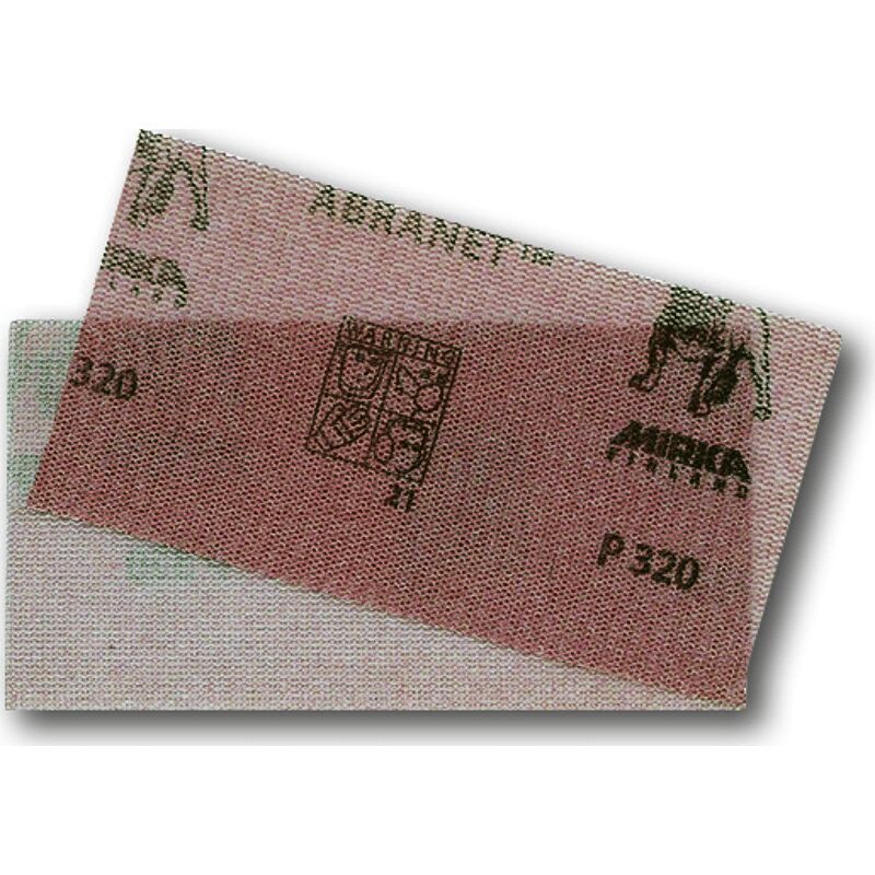 Image of Schleifblätter Abranet 81 x 133 mm Grip P100 50 Stück 5417805010 - Mirka