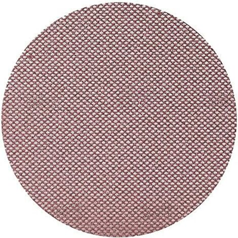 Mirka Abranet Ace HD Dischi abrasivi a rete Ø 225 mm a strappo/grana P120 / 5 dischi/Per levigatrici per cartongesso, pareti e soffitti/Levigatura di superfici dure, legno, stucco