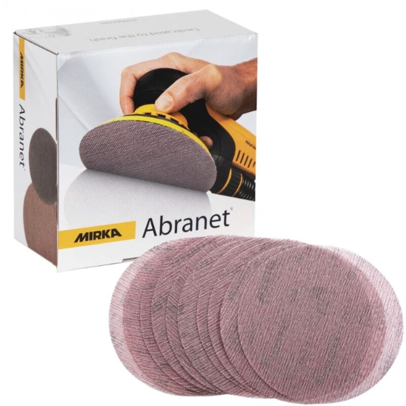 Mirka - Abranet 125mm Discs 50 pack - P400