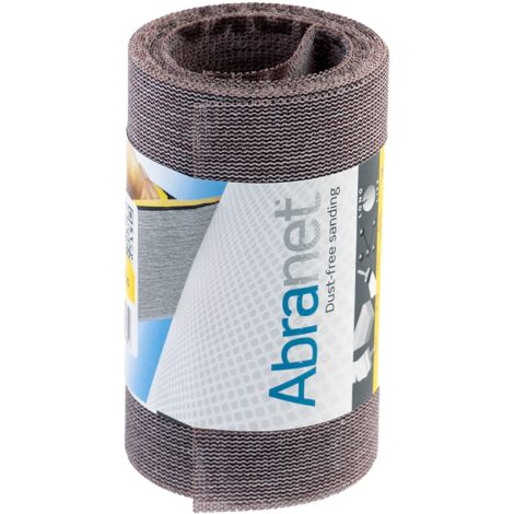 Mirka Abranet rotolo abrasivo netto 115 mm x 2,5 m a strappo/grana P180 / 1 rotolo/per levigare legno, stucco, vernice, plastica / AE555F0118