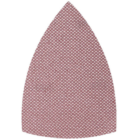 LOT DE 50 feuilles de papier abrasif triangulaire grain 40 12