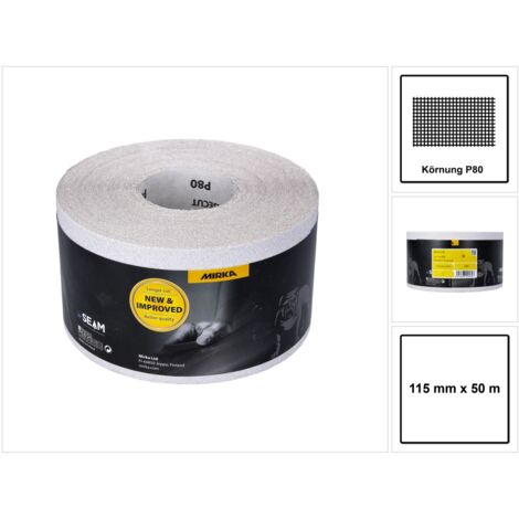 Mirka Basecut-Schleifrolle 115 mm x 50 m K80