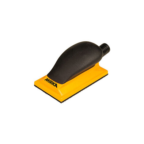 MIRKA BUFFER MANUAL DRIVE GRIP 70 X 125 mm 13 LÖCHERN YELLOW