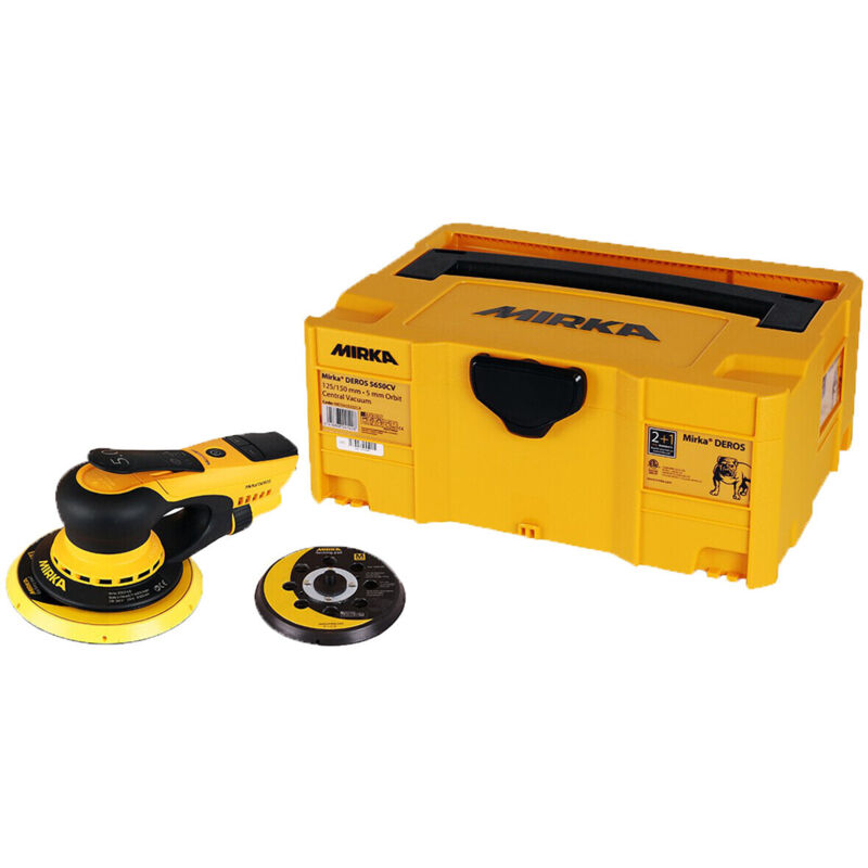 Deros 5650CV Ponceuse excentrique Ø125 -150 mm 48 trous MID5650202CA - Mirka