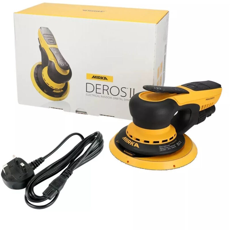 Mirka - Deros ii 650CV 240V Electric Random Orbital Sander 150mm new