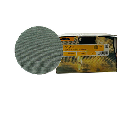 MIRKA DISCHI AUTONET 150MM P400 PEZZI 50