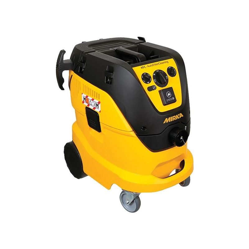 Aspirateur poussières cuve synthétique 1242 m afc classe m, décolmatage automatique, cuve de 42 litres Mirka abrasif Sarl