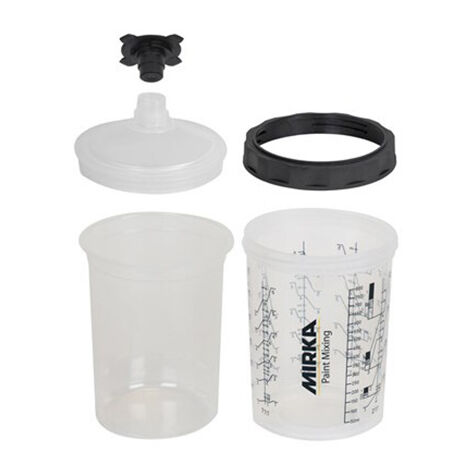 MIRKA KIT 50 TASSEN 400ML MIT 125 MIKRONFILTER