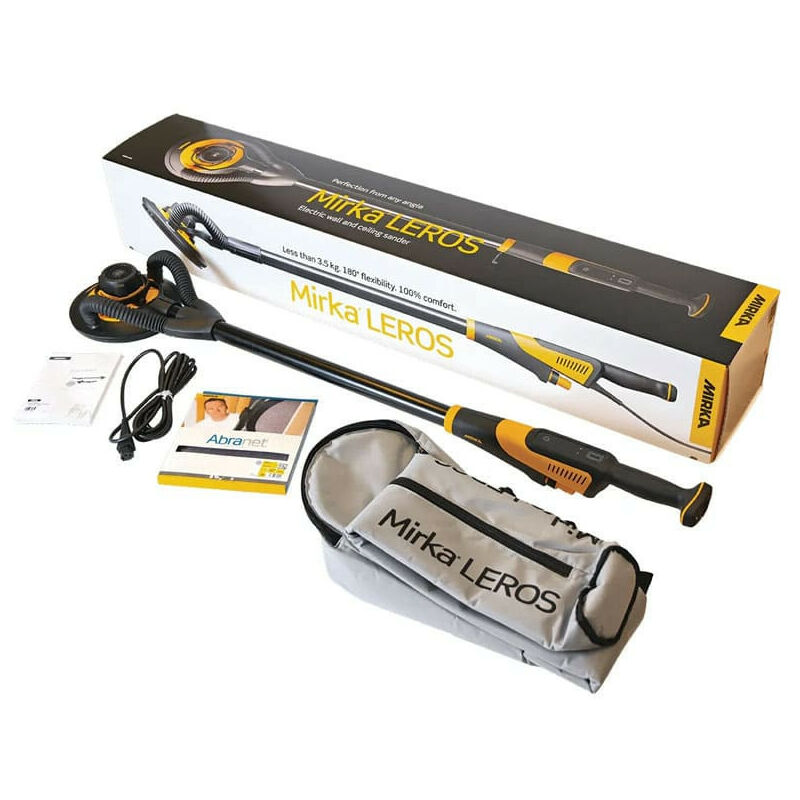 Ponceuse à bras murs et plafonds Ø225 mm leros 950CV Mirka MIW9502022BA