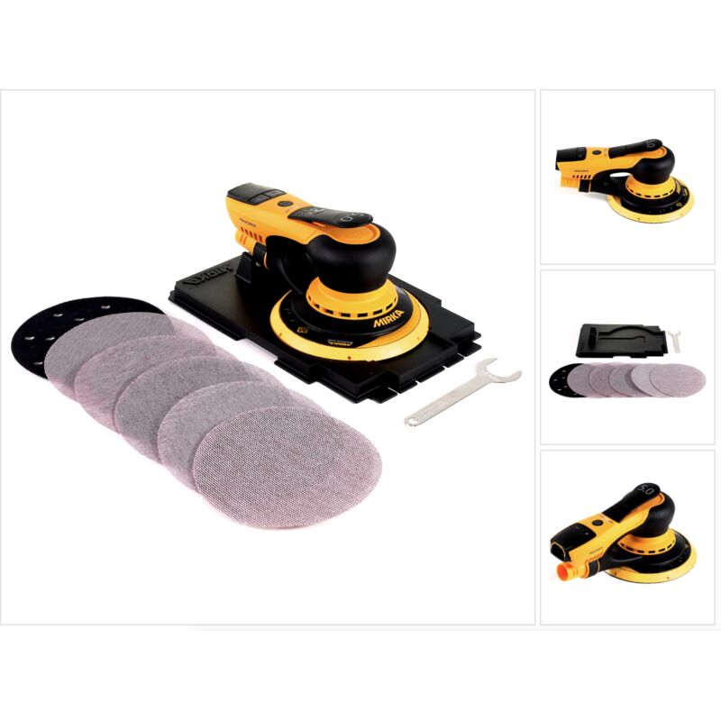 Mirka - Ponceuse excentrique Deros - MID6502022 - 220V - 650CV - Ø150 mm