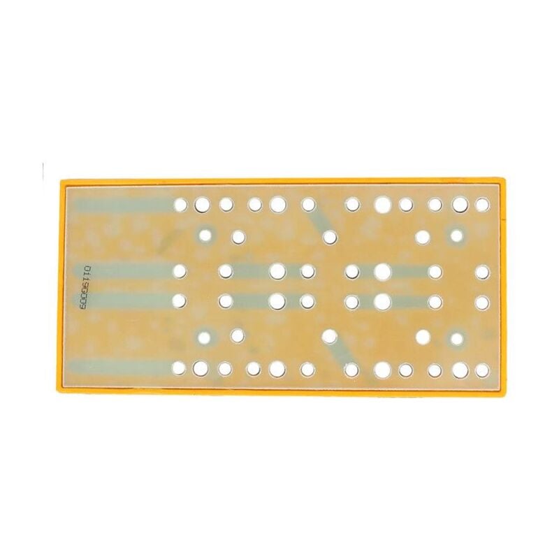 Plateau de ponçage rectangulaire Net 81x165mm 50 trous Medium - 8292366011 - Mirka