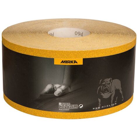 Mirka Papier Abrasif rôle 50 m x 115 mm toutes les granulés Sec Papier Abrasif MIROX