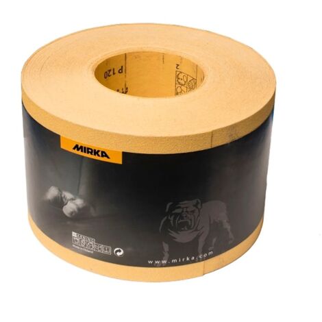 Mirka Rouleau de papier abrasif GOLD PROFLEX 115mm x 50m, grain 80 - 2851100180