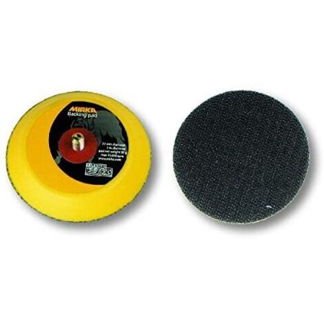 Mirka – Tampon d'interface de protection 8294791311 77 mm – Dureté moyennement dure – Pour ponçage finition bois dur – Surface efficace et durable