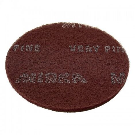Mirlon diamètre 150mm TF Très fin. grain 360. couleur rouge. boite de 10 - MIRKA FRANCE