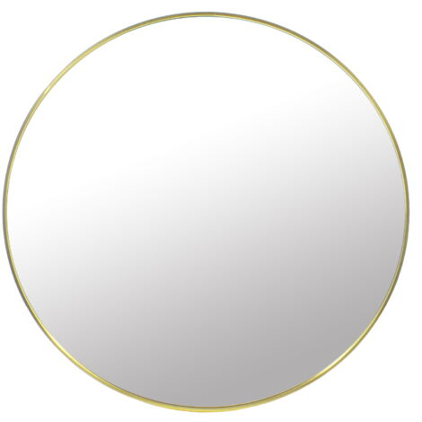 Miroir 40cm cadre doré