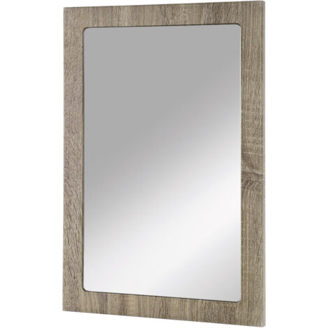 Miroir 40x60 cm décor chêne grisé - ALTONA