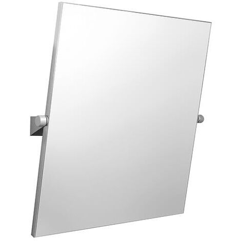 Miroir à bascule Elida sans éclairage, 600x650x105mmmm chrome satiné