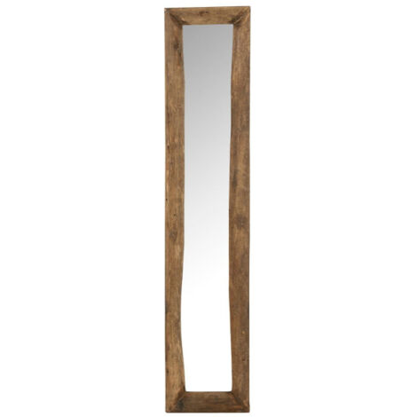 Miroir à Poser Déco en Bois "Slim" 120cm Marron