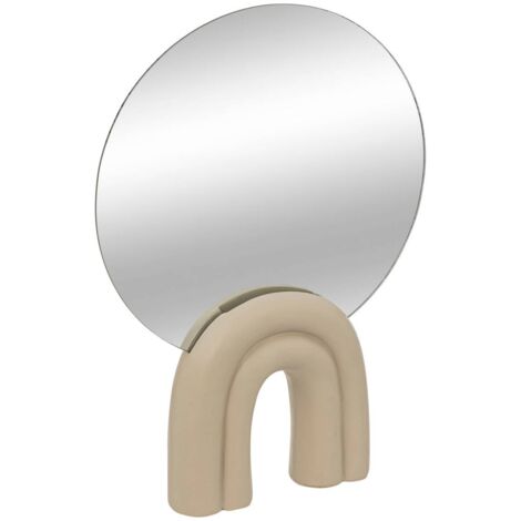 Miroir à poser Wavy bliss H.36cm résine - Atmosphera créateur d'intérieur
