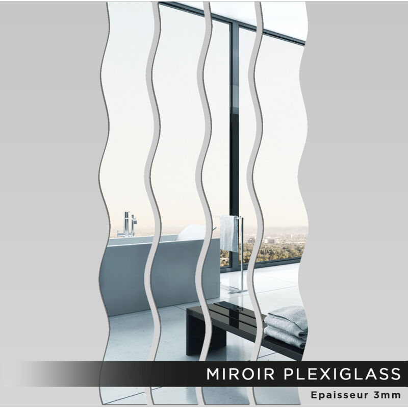 Miroir Plexiglass - Verticales - 21x40 cm