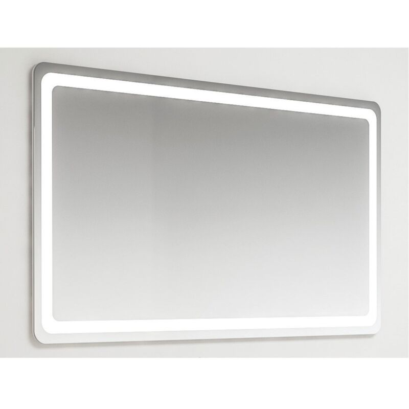 Anconetti - Miroir Ancodesign led intégré 20W+21W anti-buée 120x70cm