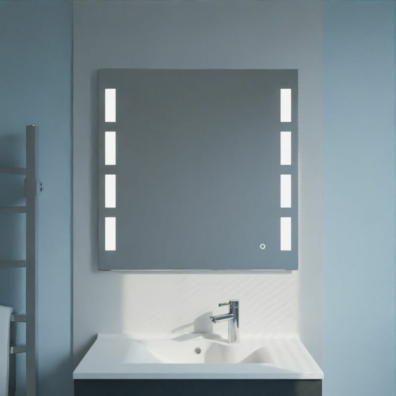 Cuisibane - Miroir lumineux antibuée prestige 80x80 cm