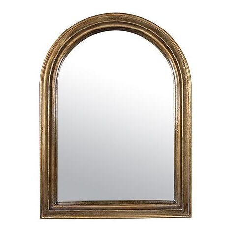 Miroir arche doré 18x25cm