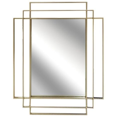 CMP IBERICA Miroir Art Deco Dore
