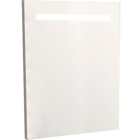 Miroir avec eclairage dans le cache tubes LED 10 Watt 600x720mm