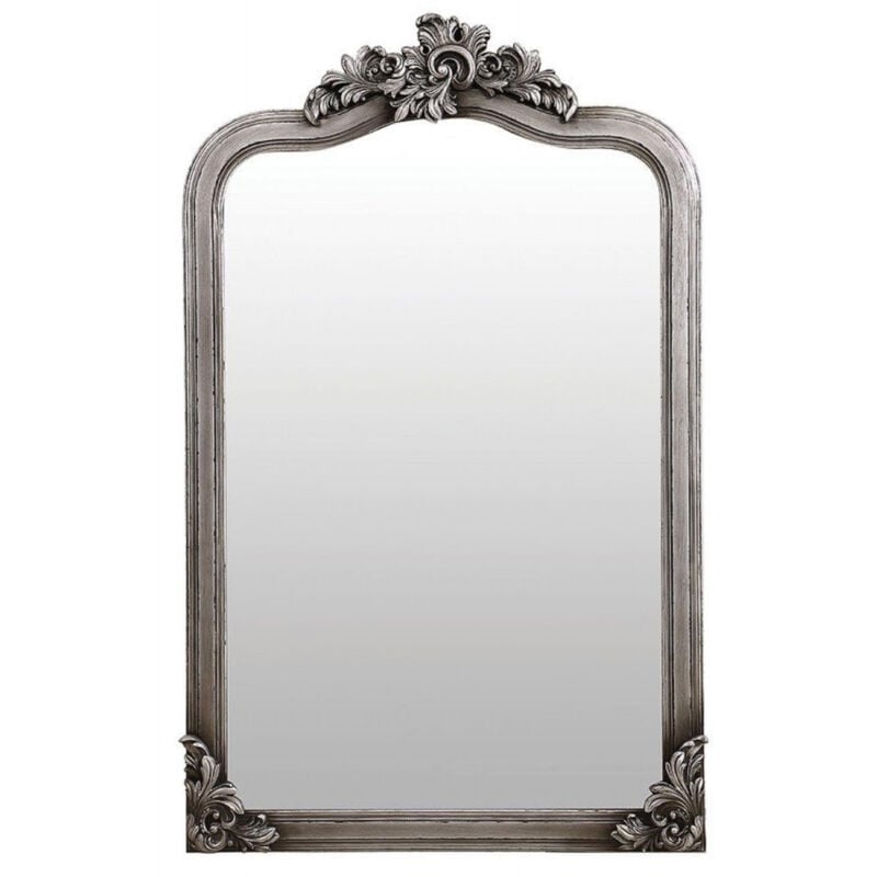 Miroir baroque - Bois - Argent - Interior's