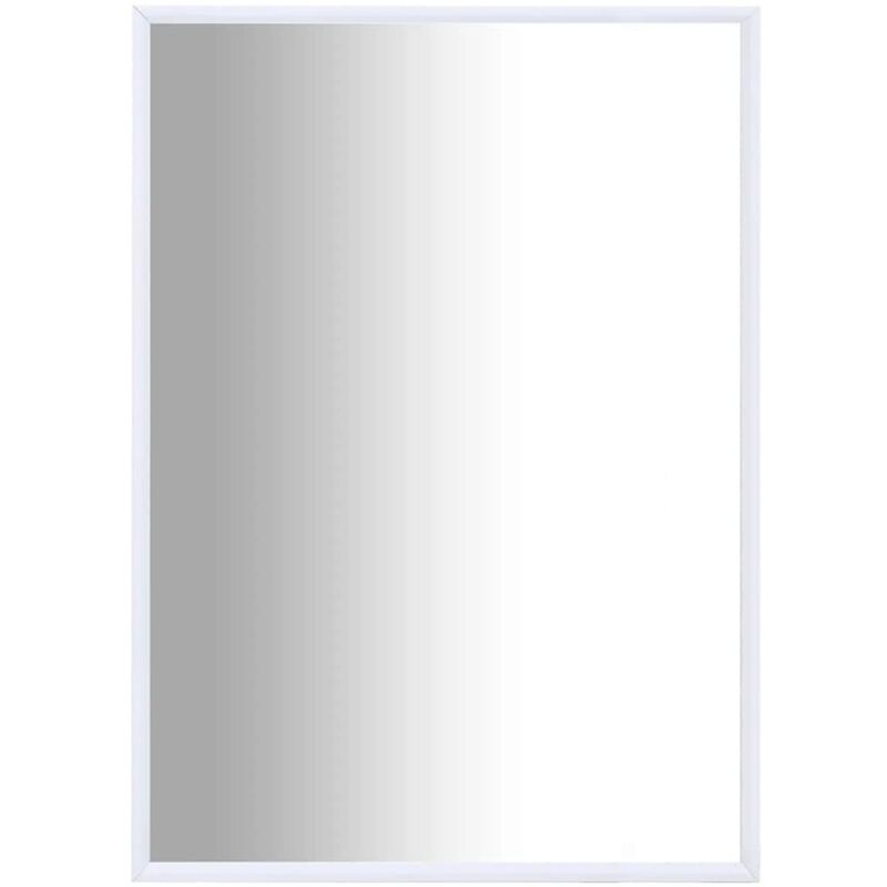 Miroir Blanc 70x50 cm vidaXL