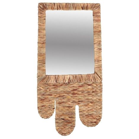 Miroir boho jacinthe d'eau grand modèle