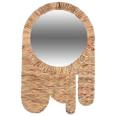 Miroir boho jacinthe d'eau petit modèle