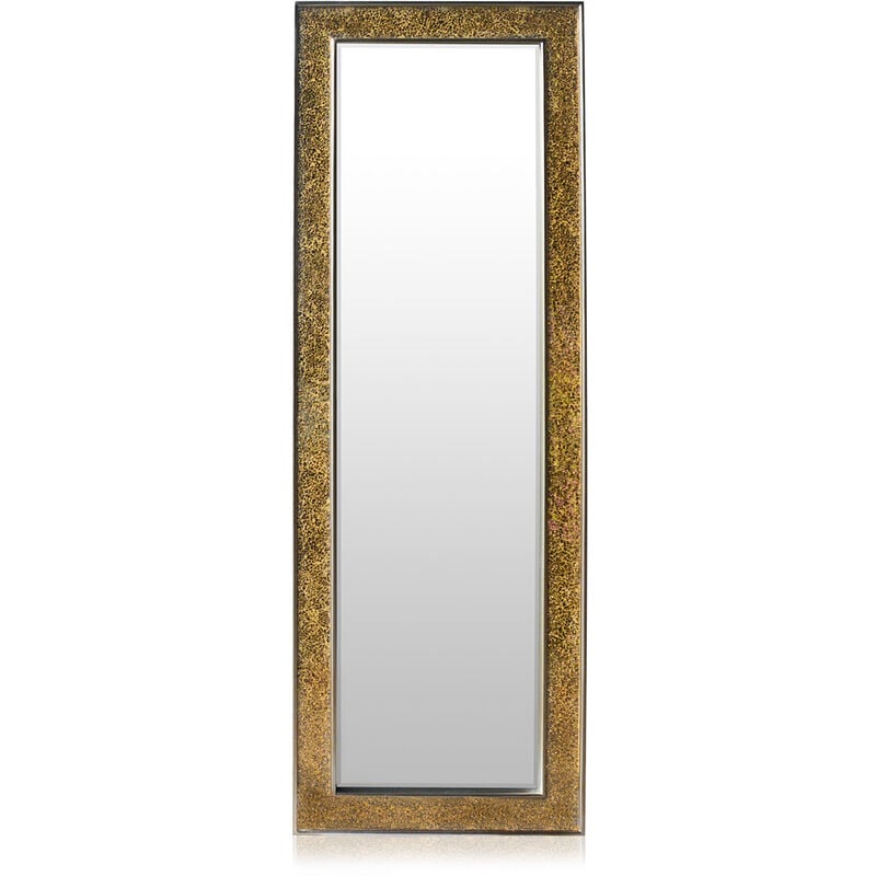 Casa Chic - Miroir by Blumfeldt norwich - cadre en bois - 130 x 45 cm - doré