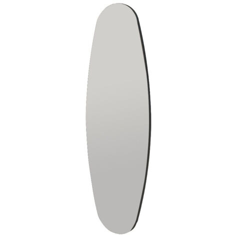 Miroir cheval en bois "Venti" - 40 x 120 cm - Transparent